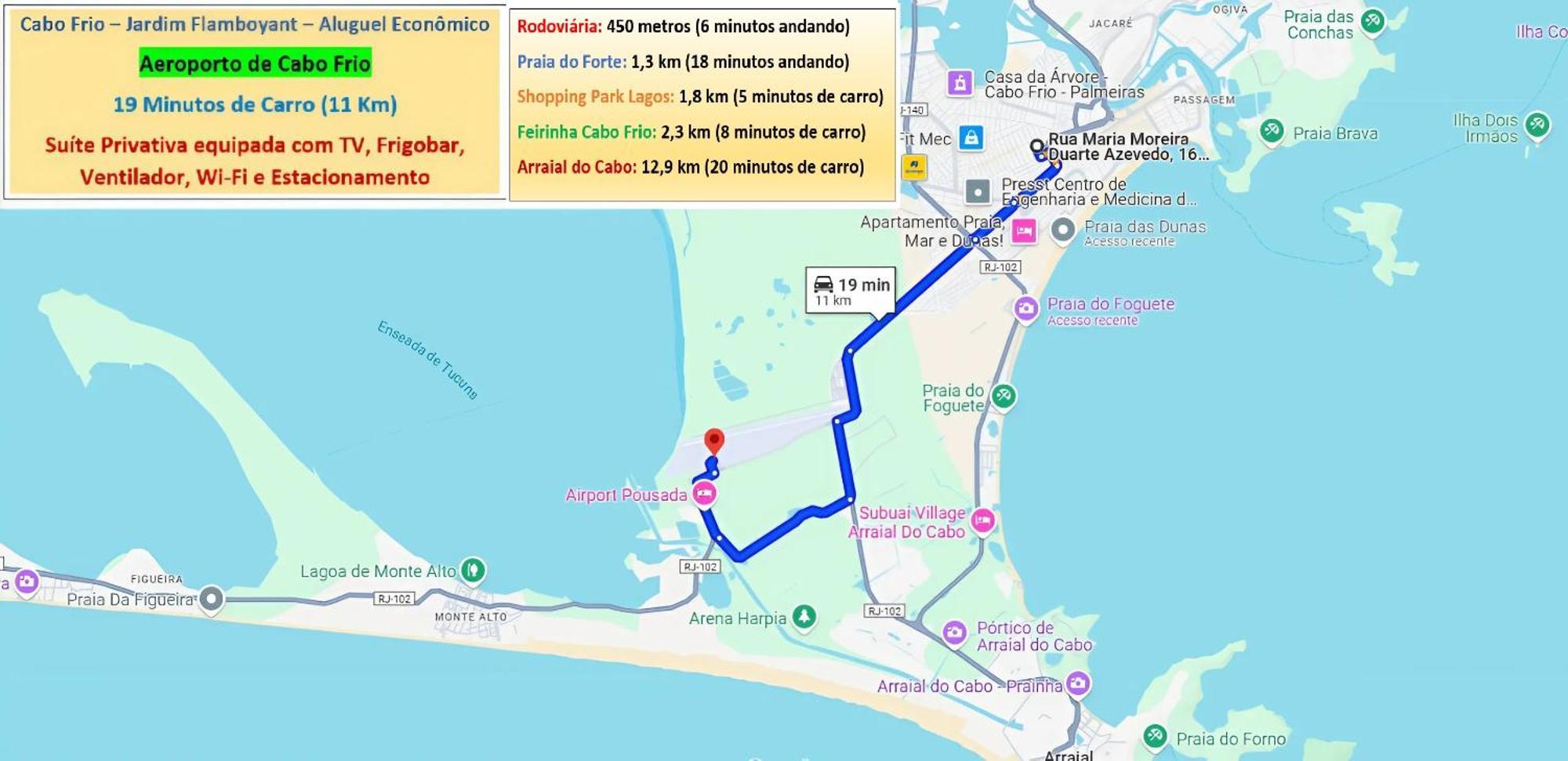 Cabo Frio - Suites - Jardim Flamboyant - Aluguel Economico Εξωτερικό φωτογραφία