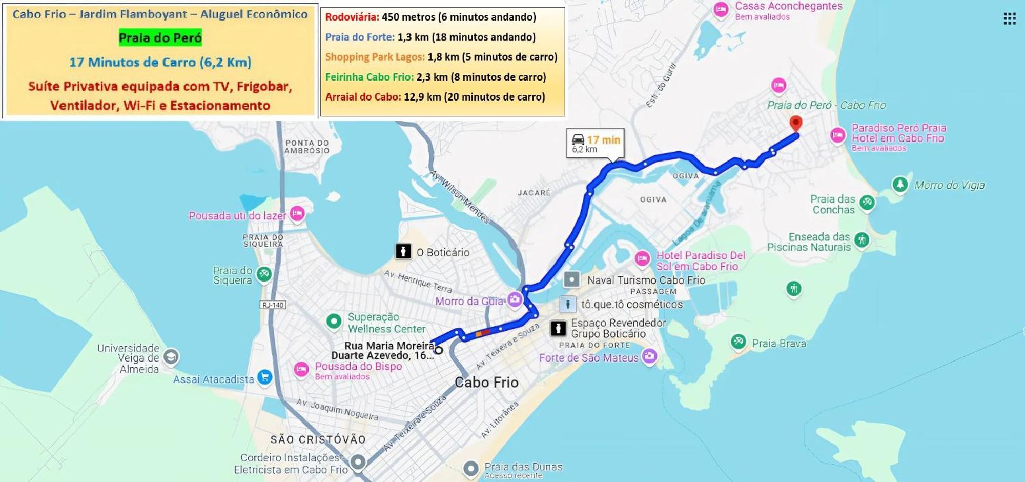 Cabo Frio - Suites - Jardim Flamboyant - Aluguel Economico Εξωτερικό φωτογραφία