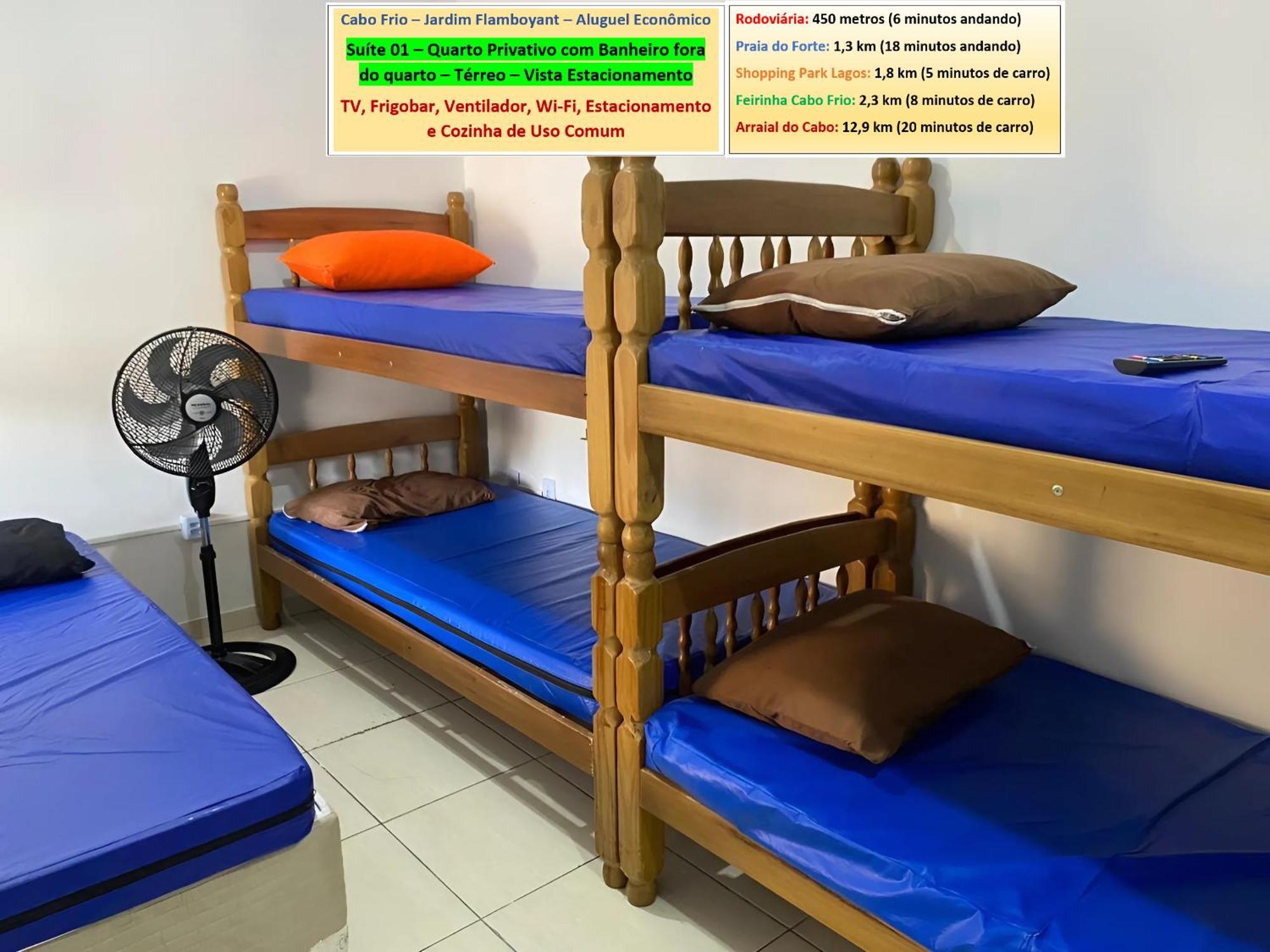 Cabo Frio - Suites - Jardim Flamboyant - Aluguel Economico Εξωτερικό φωτογραφία